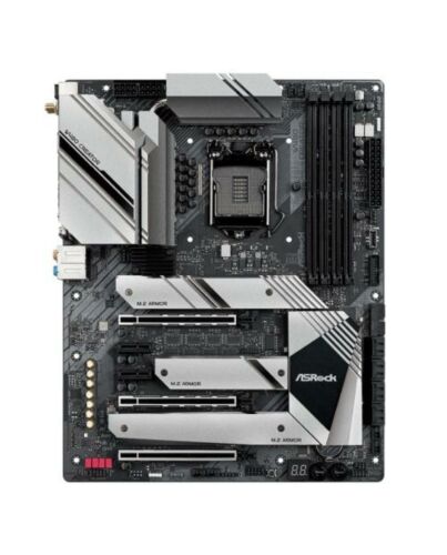 Asrock W480 CREATOR, Intel W480, 1200 (Xeon W CPUs), ATX, HDMI, XFire, Thunderbolt3, AX Wi-Fi, 10GB & 2.5GB LAN, M.2